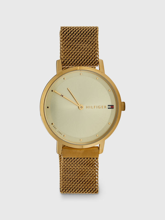 Tommy Hilfiger Gold Watch with Magnetic Strap
