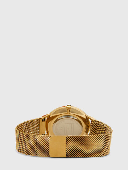 Tommy Hilfiger Gold Watch with Magnetic Strap