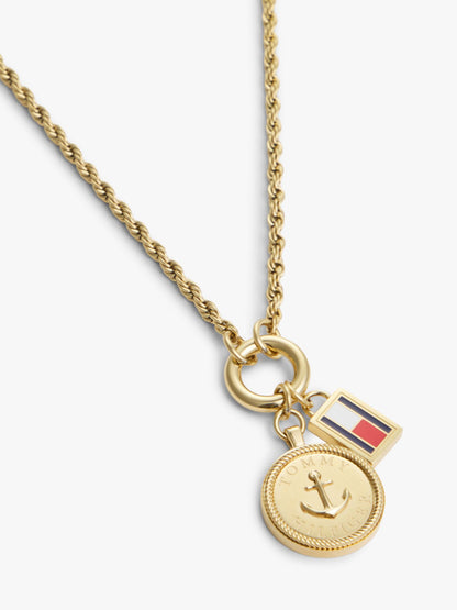 Tommy Hilfiger Nautical Charm Necklace