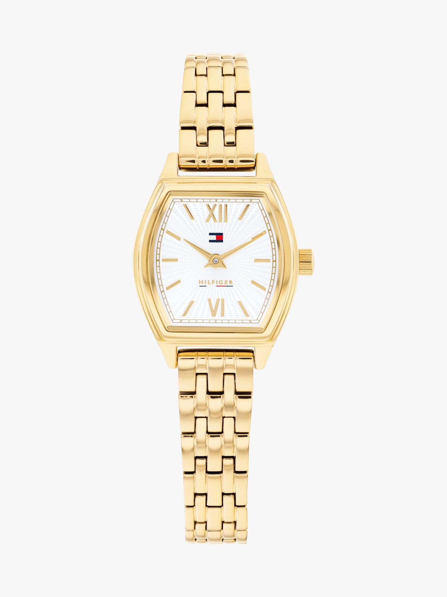 Tommy Hilfiger 21.5MM Patterned Tonneau Dress Watch
