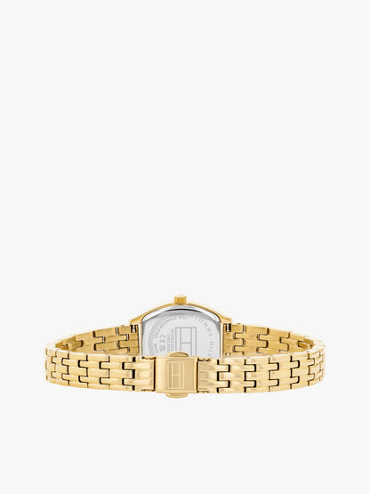 Tommy Hilfiger 21.5MM Patterned Tonneau Dress Watch