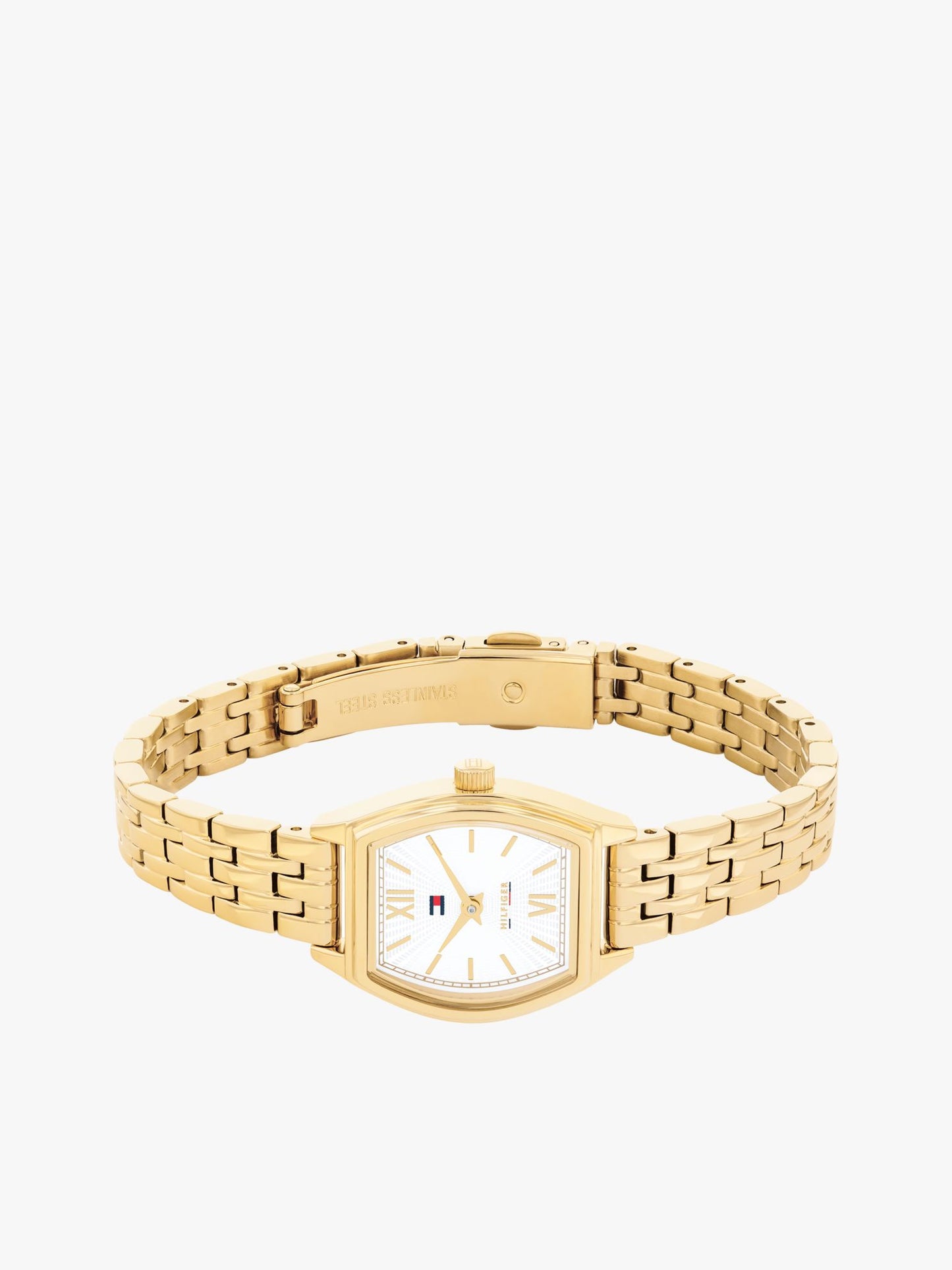 Tommy Hilfiger 21.5MM Patterned Tonneau Dress Watch