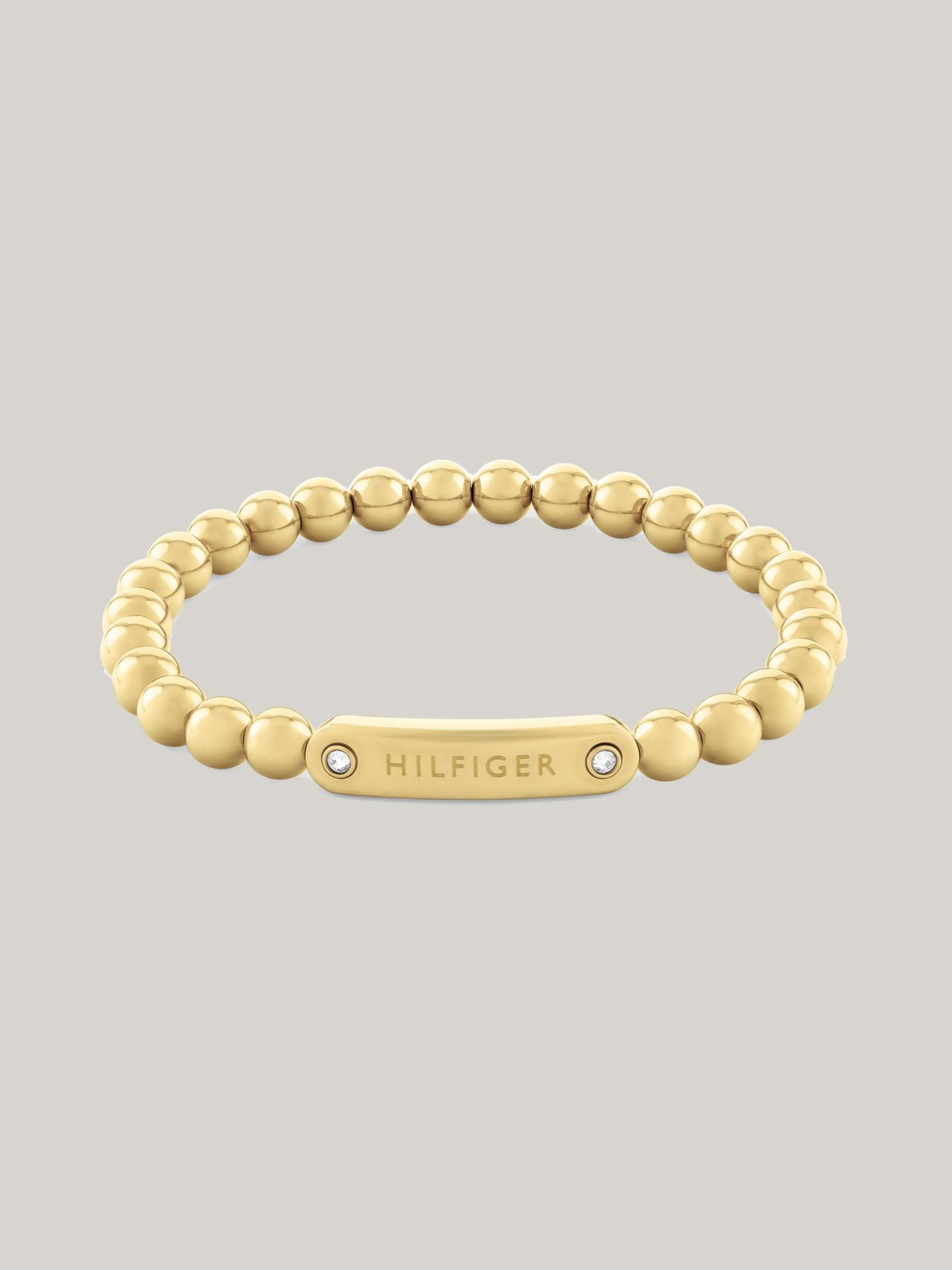 Tommy Hilfiger Monotype Metal Bead Bracelet