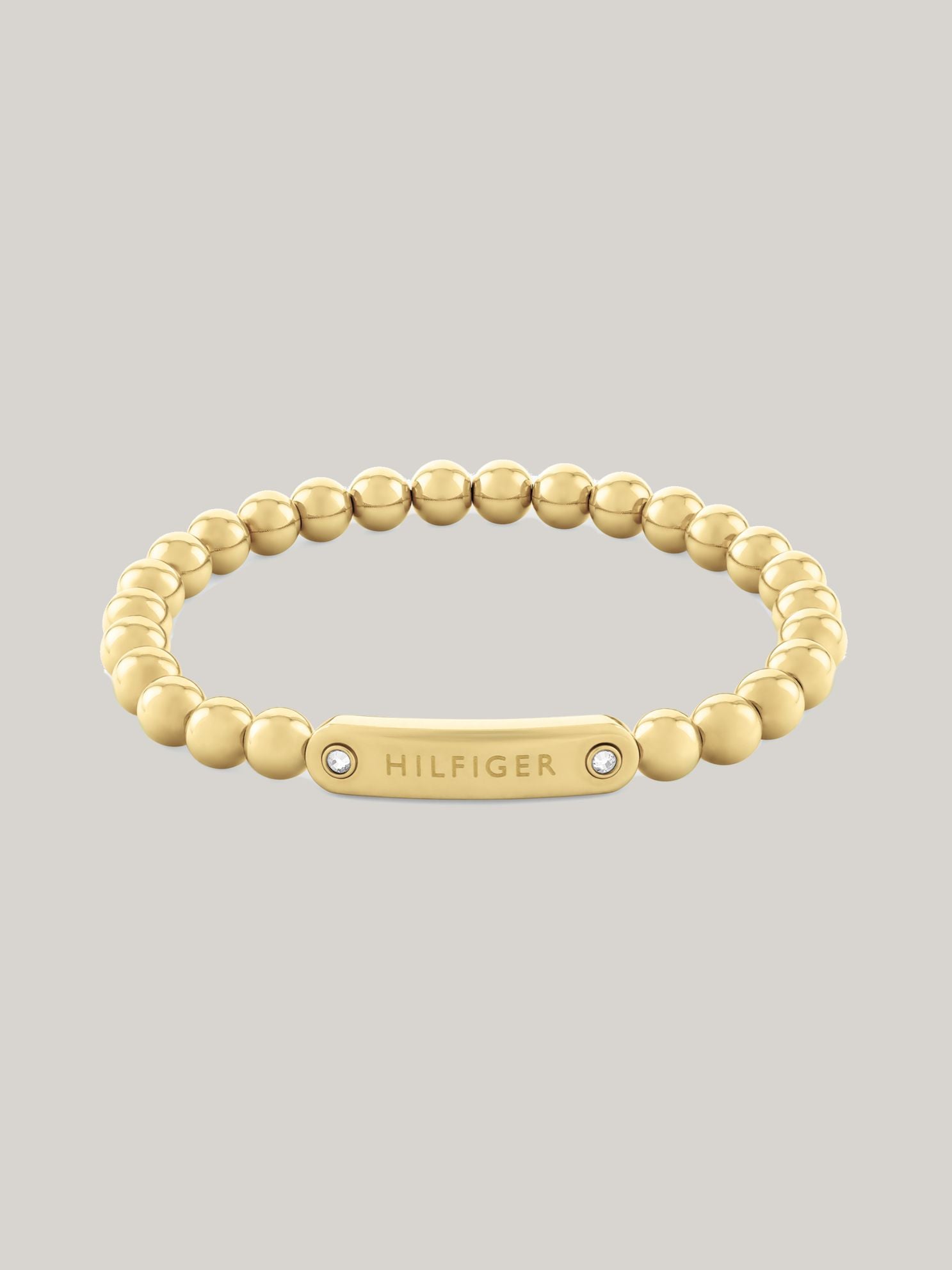 Tommy Hilfiger Monotype Metal Bead Bracelet