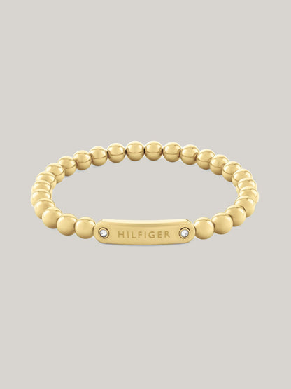 Tommy Hilfiger Monotype Metal Bead Bracelet
