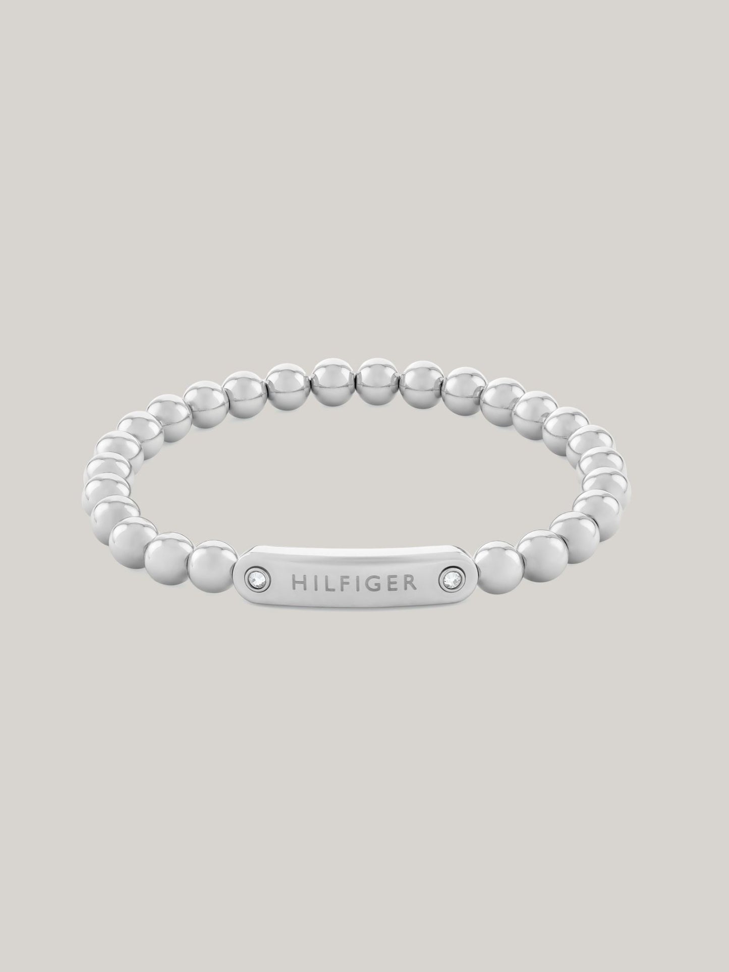 Tommy Hilfiger Monotype Metal Bead Bracelet