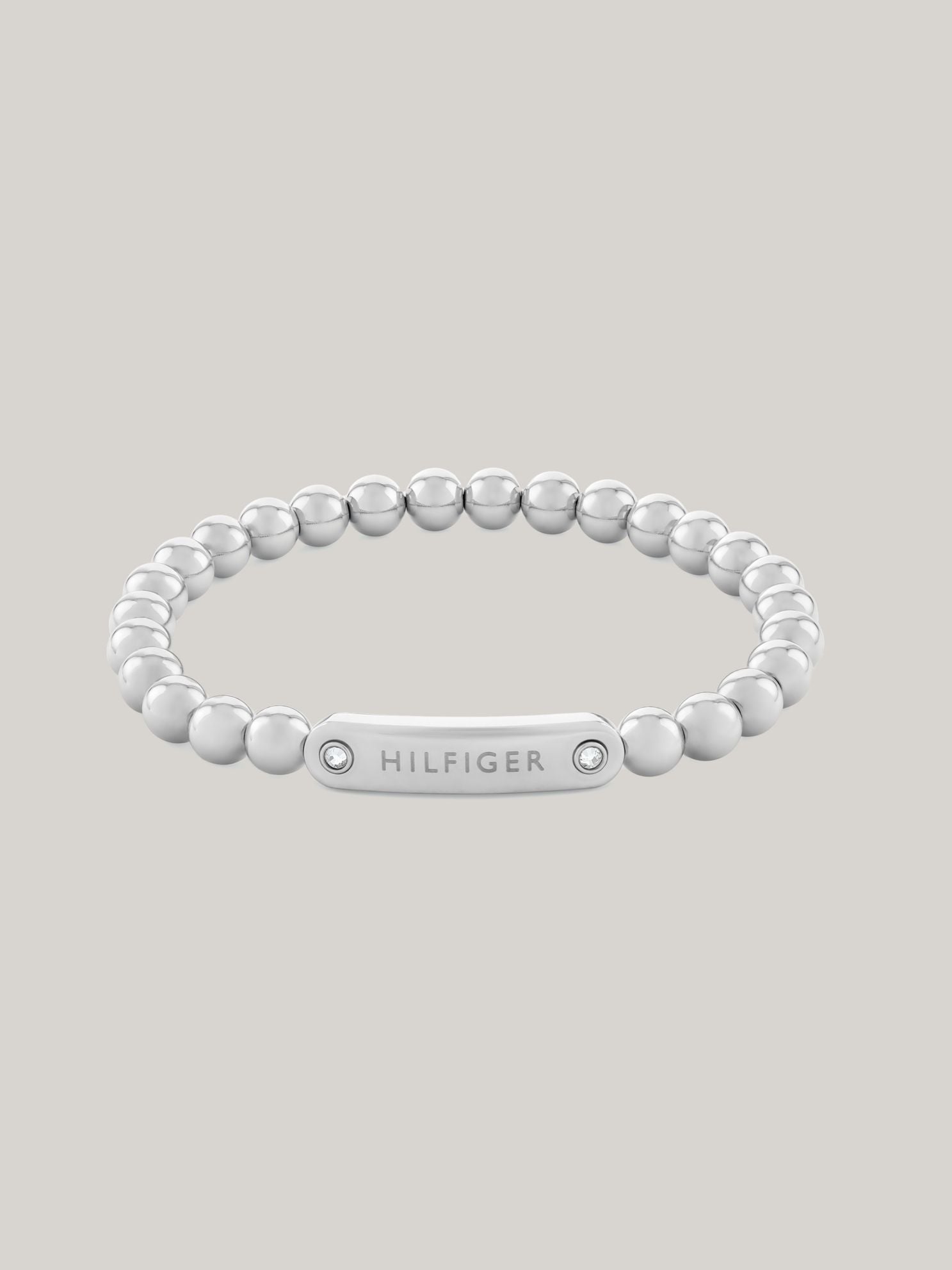 Tommy Hilfiger Monotype Metal Bead Bracelet