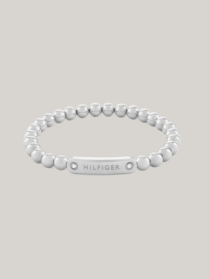 Tommy Hilfiger Monotype Metal Bead Bracelet