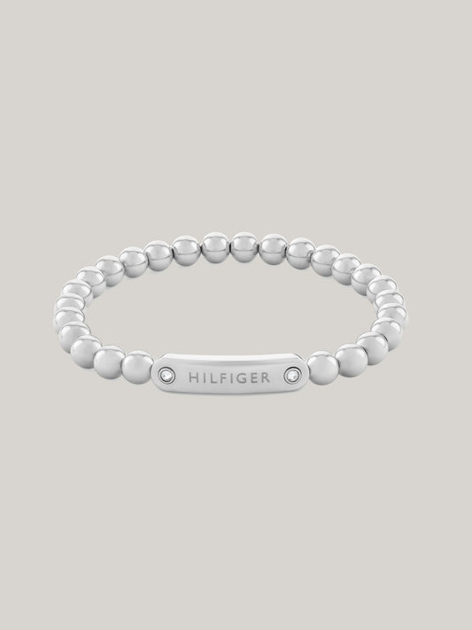 Tommy Hilfiger Monotype Metal Bead Bracelet