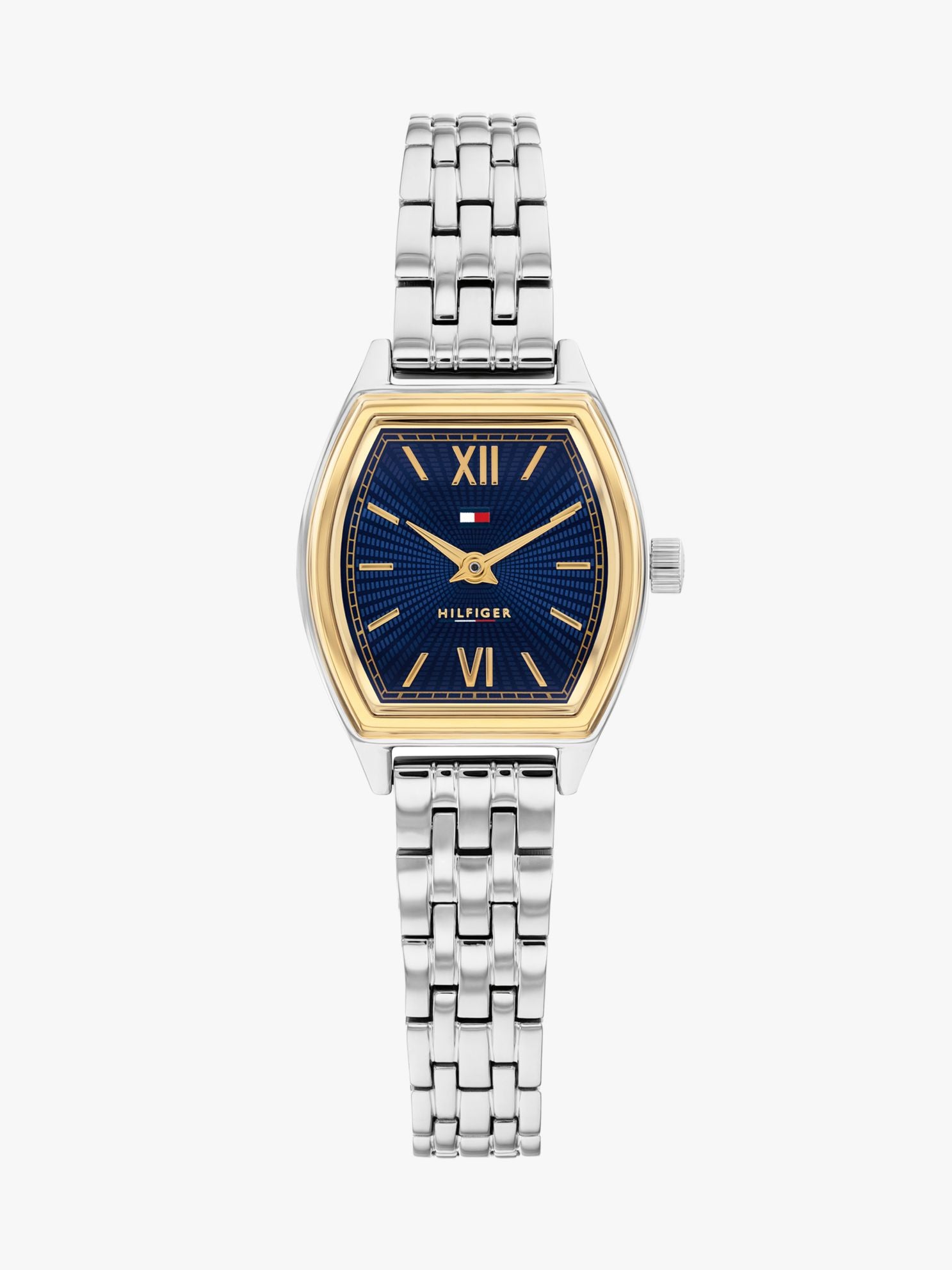 Tommy Hilfiger 21.5MM Patterned Tonneau Dress Watch