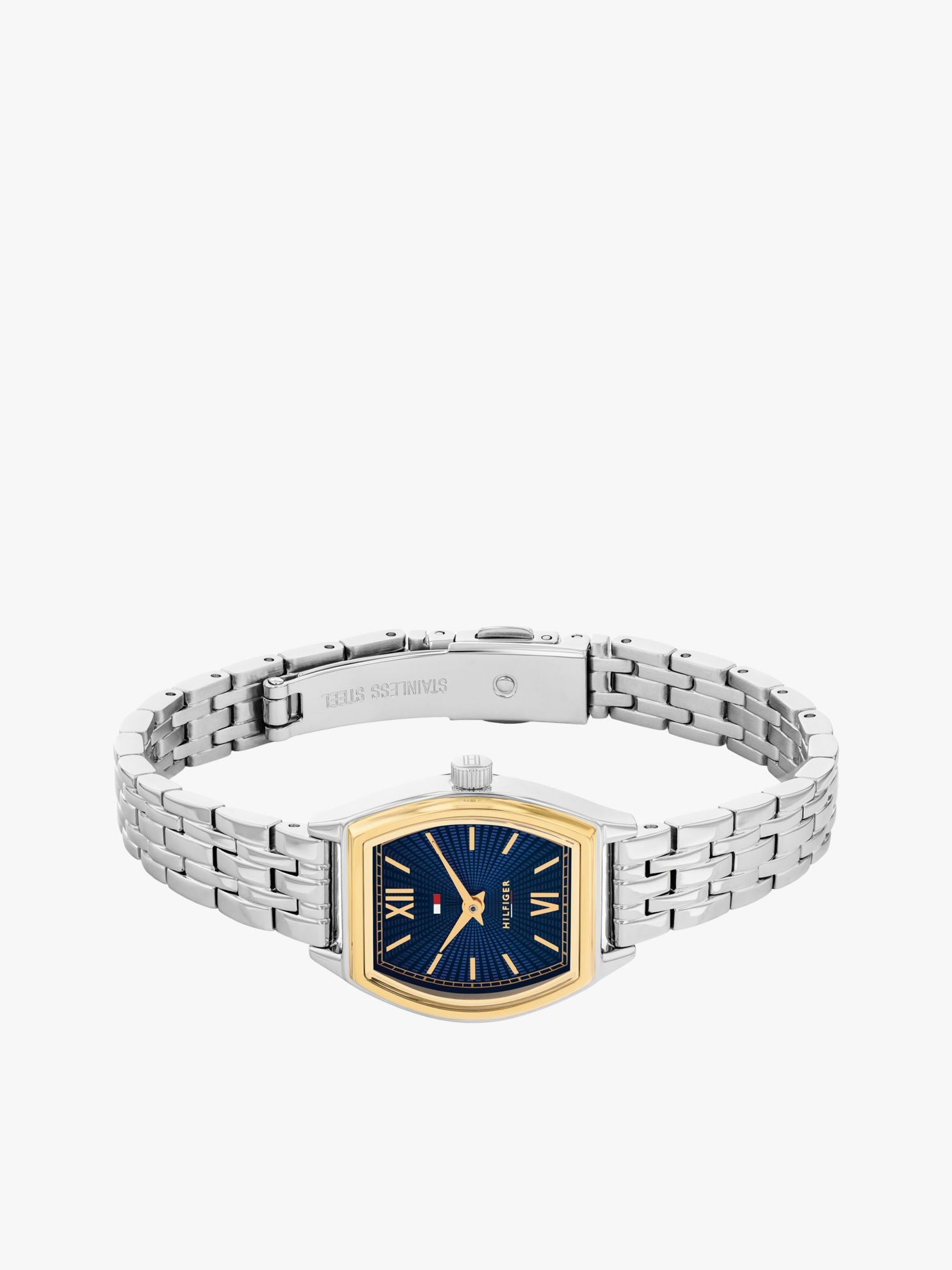 Tommy Hilfiger 21.5MM Patterned Tonneau Dress Watch