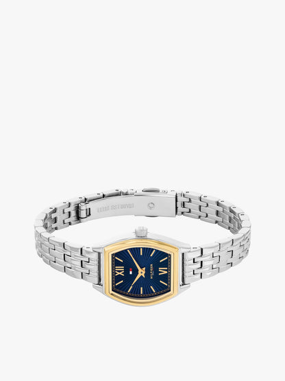 Tommy Hilfiger 21.5MM Patterned Tonneau Dress Watch