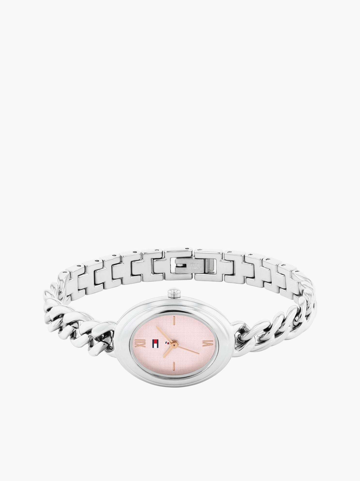 Tommy Hilfiger 27MM Textured Oval Dial Chain Watch