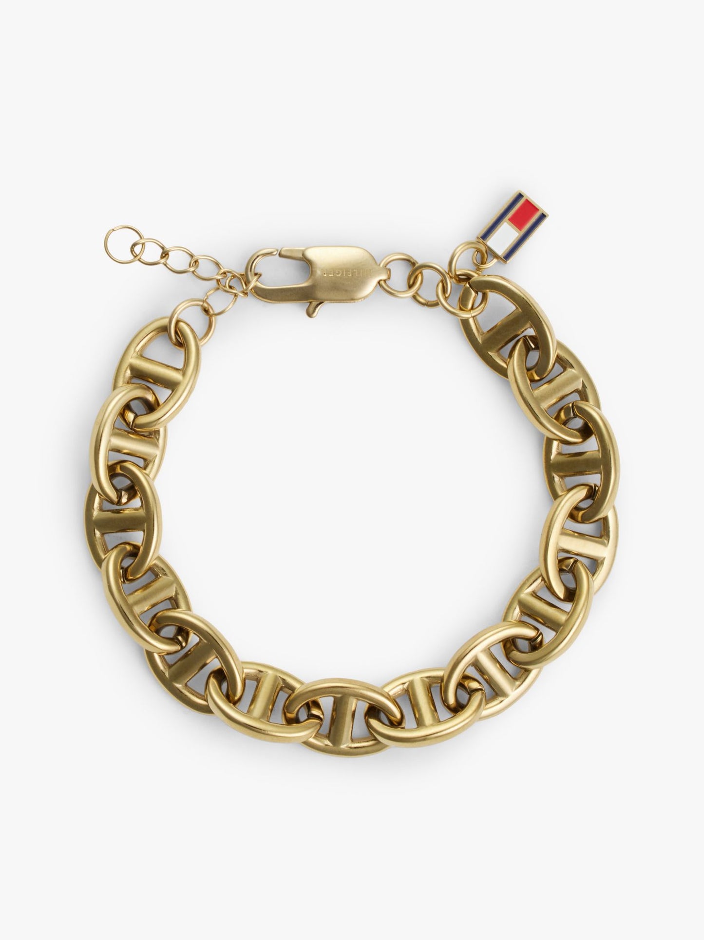 Tommy Hilfiger Gold-Plated Mariner-Link Chain Bracelet