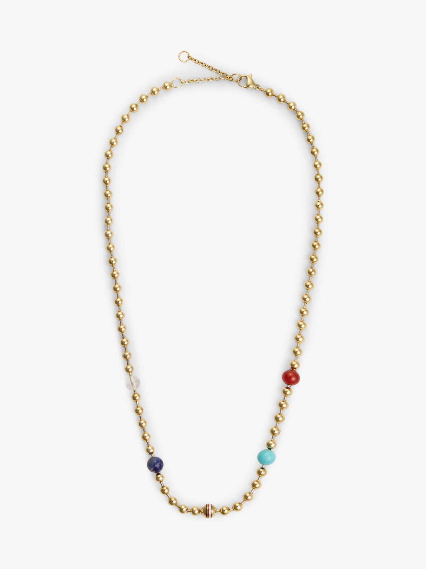 Tommy Hilfiger Boho Multicolor Beaded Necklace