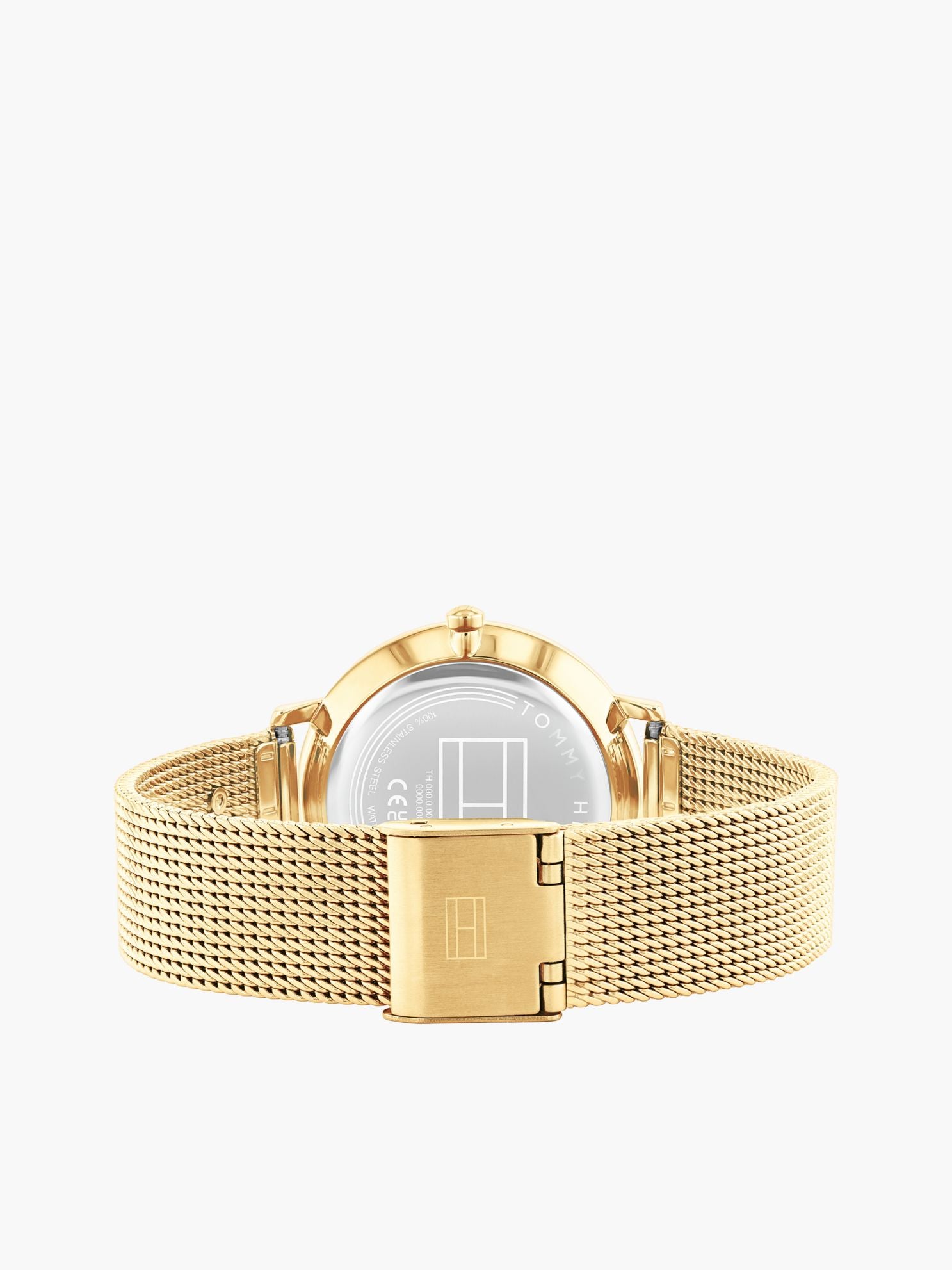 Tommy Hilfiger 36MM Monogram Accent Mesh Watch