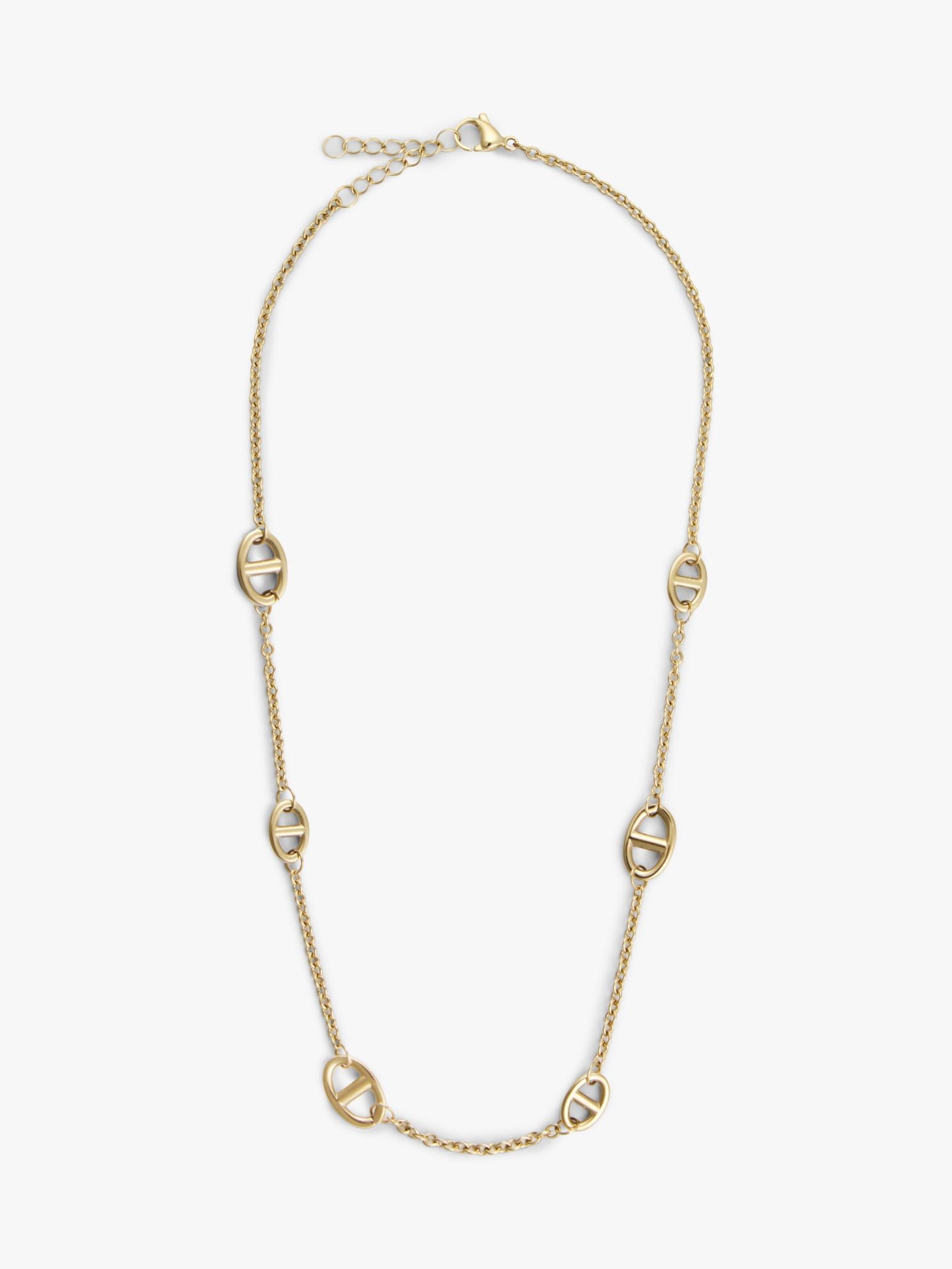 Tommy Hilfiger Gold-Plated Slim Mariner-Link Necklace