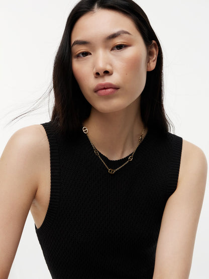 Tommy Hilfiger Gold-Plated Slim Mariner-Link Necklace