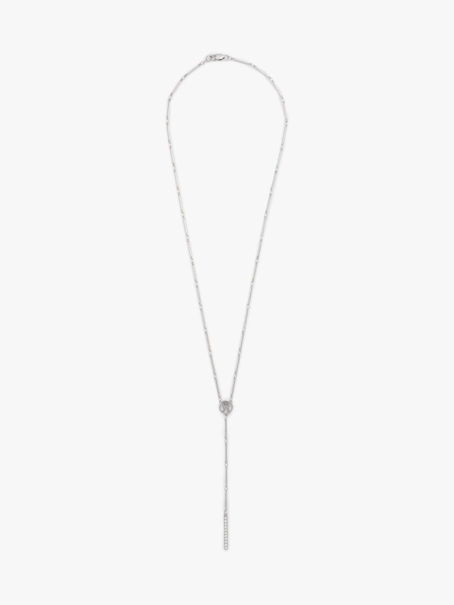 Tommy Hilfiger Crystal Accent Lariat Necklace