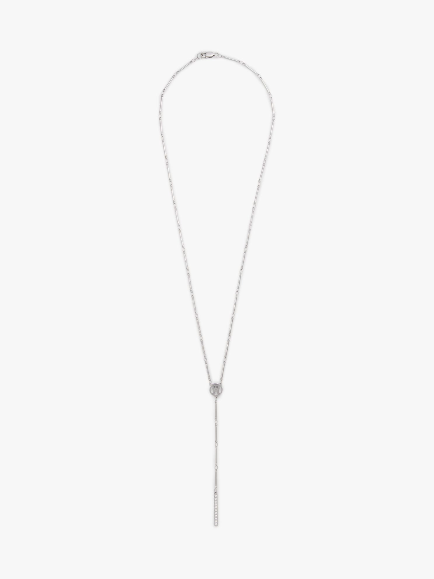 Tommy Hilfiger Crystal Accent Lariat Necklace