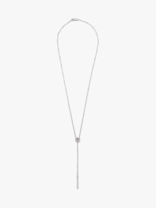 Tommy Hilfiger Crystal Accent Lariat Necklace