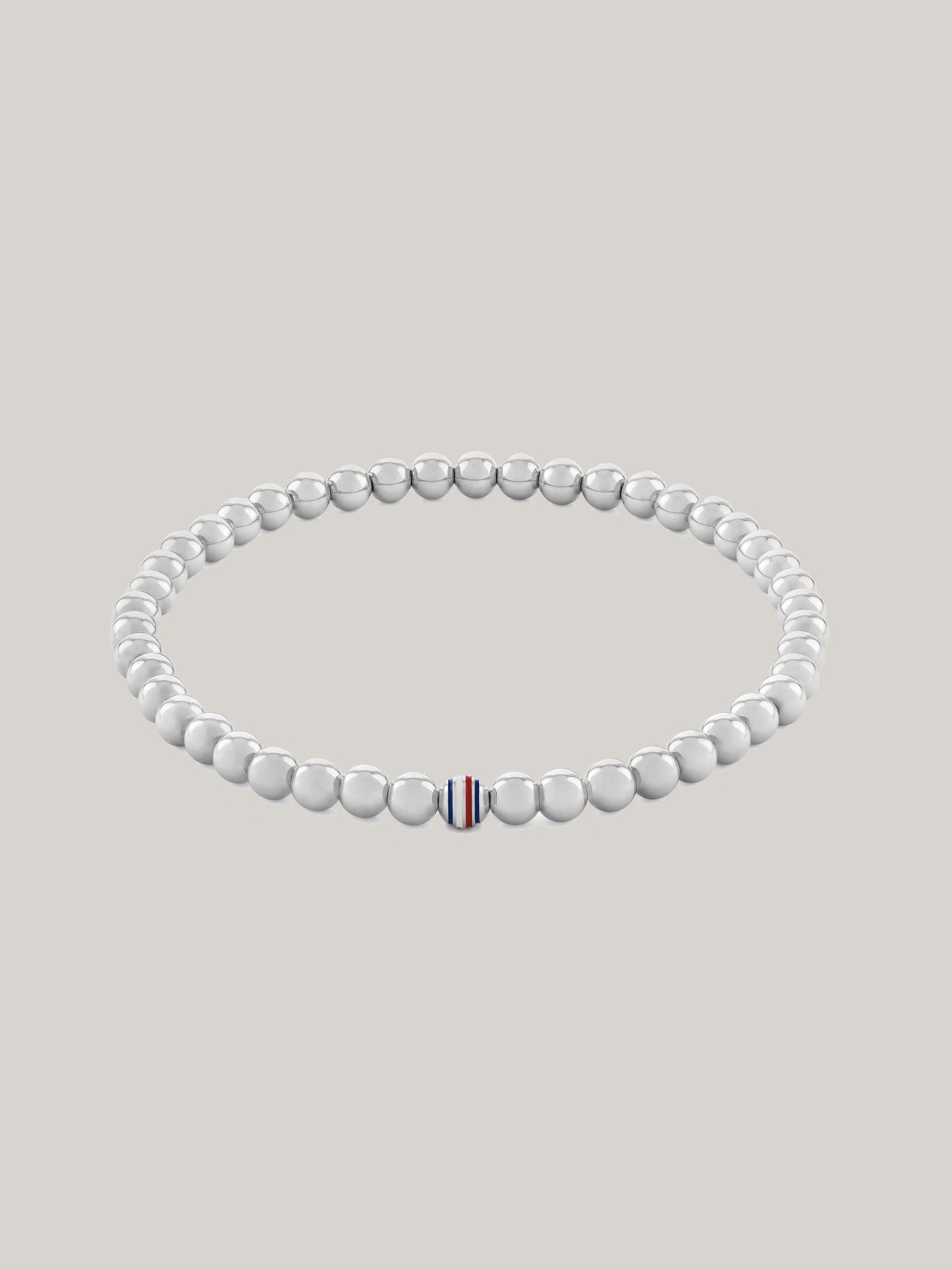 Tommy Hilfiger Stripe Metal Bead Bracelet