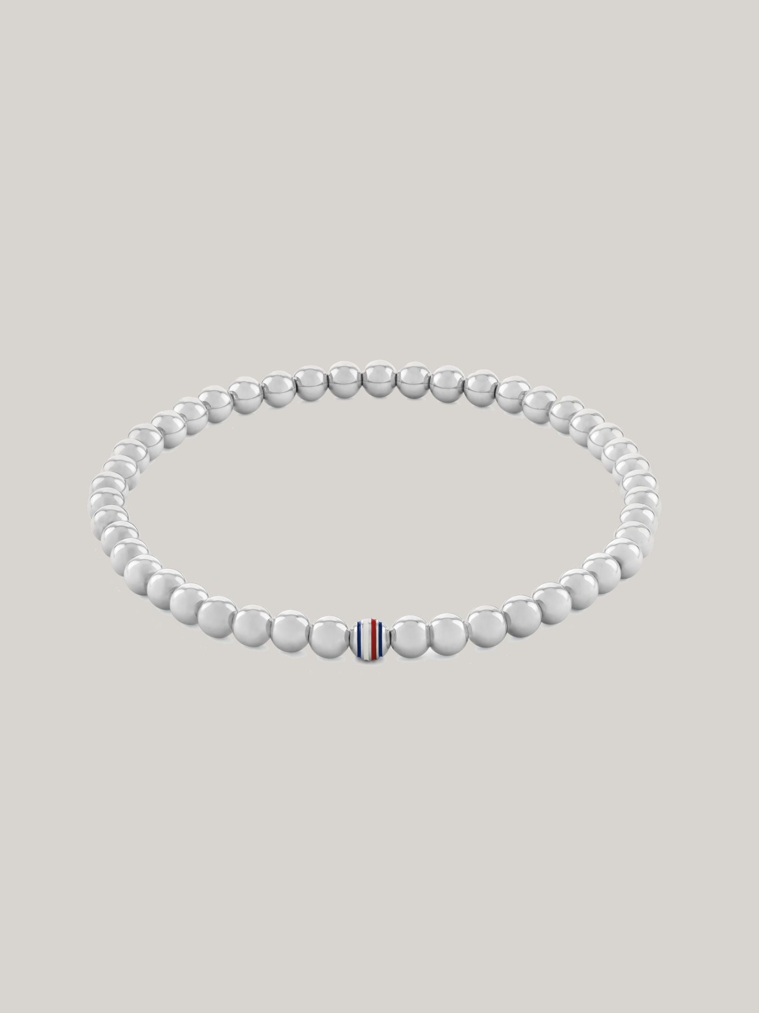 Tommy Hilfiger Stripe Metal Bead Bracelet
