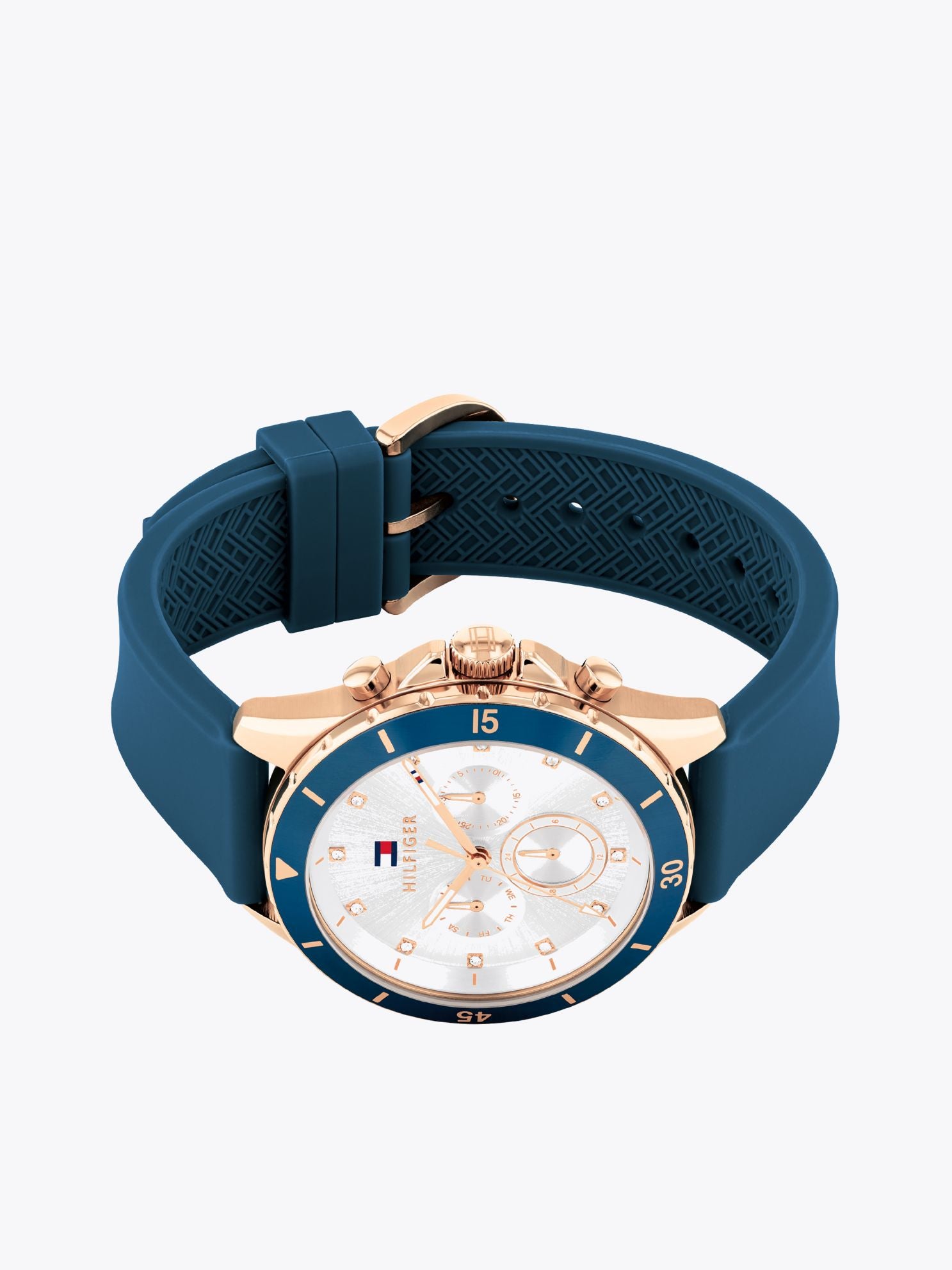 Tommy Hilfiger 40MM White Dial Boyfriend Watch