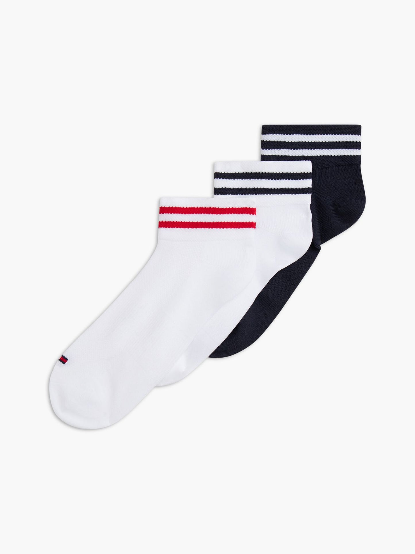Tommy Hilfiger Sport Quarter-Top Sock 3-Pack