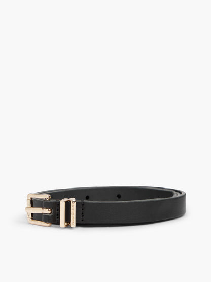 Tommy Hilfiger Square Buckle Slim Leather Belt