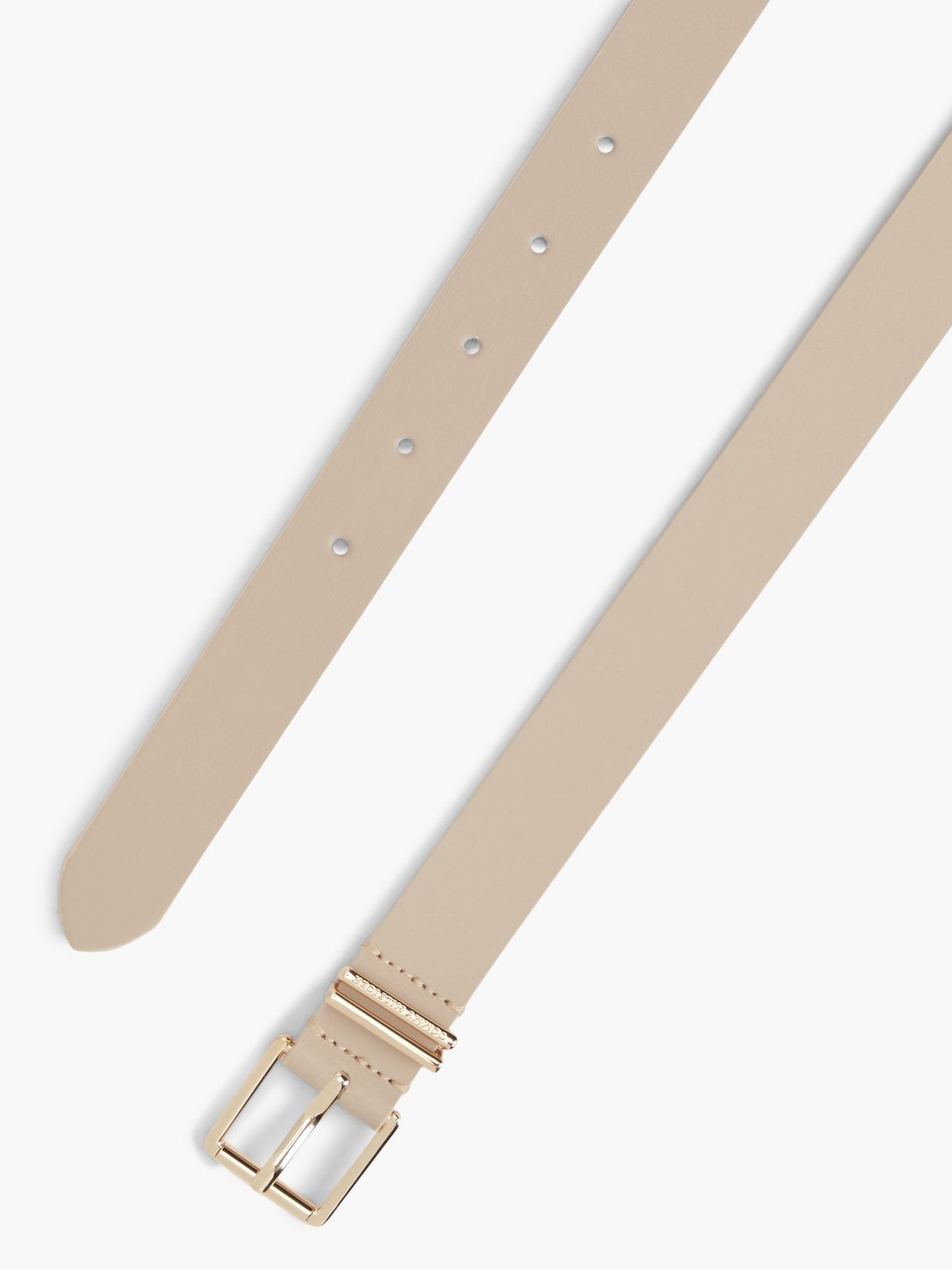 Tommy Hilfiger Square Buckle Leather Belt