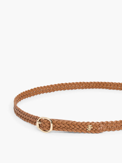 Tommy Hilfiger Slim Woven Leather Belt