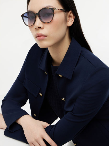 Tommy Hilfiger Bold Butterfly Frame Sunglasses