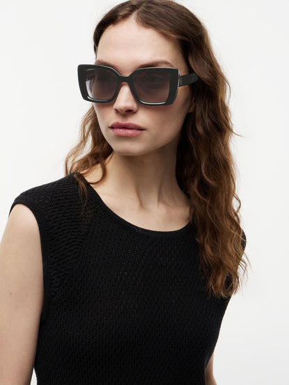Tommy Hilfiger Bold Butterfly Frame Sunglasses
