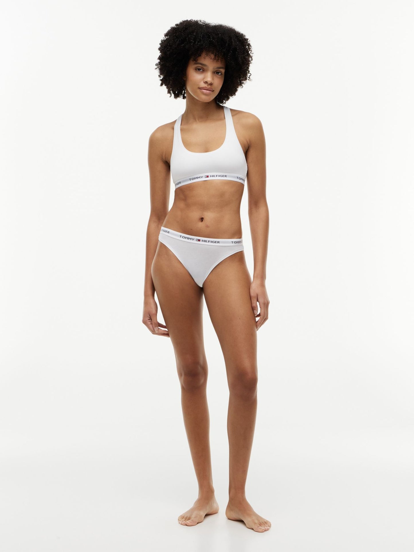 Tommy Hilfiger Tommy Logo Unlined Bralette