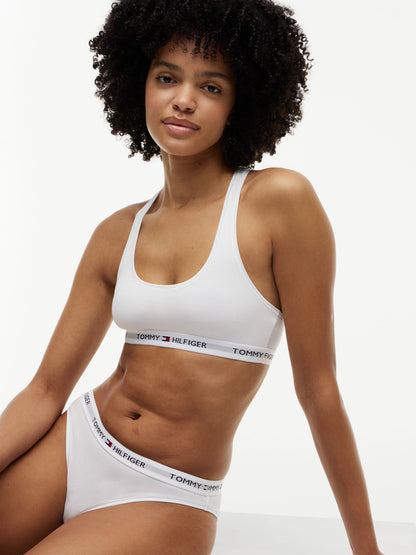 Tommy Hilfiger Tommy Logo Unlined Bralette