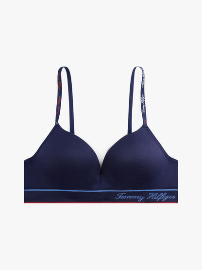 Tommy Hilfiger Signature Logo Push-Up Bralette