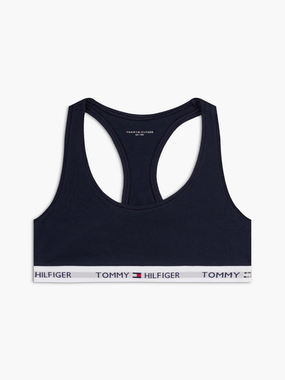 Tommy Hilfiger Tommy Logo Unlined Bralette