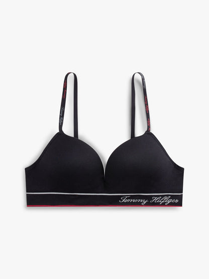 Tommy Hilfiger Signature Logo Push-Up Bralette
