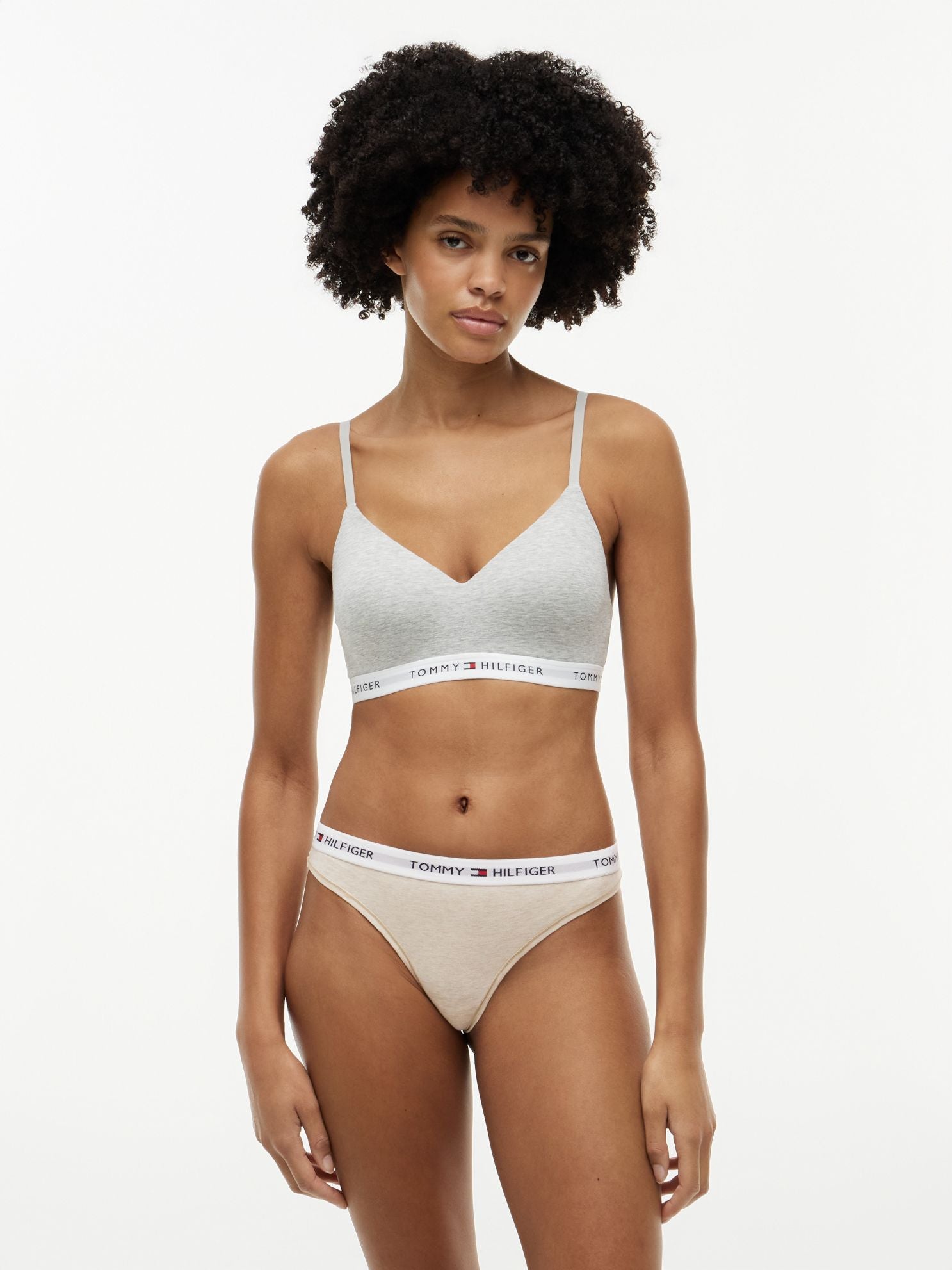 Tommy Hilfiger Tommy Logo Thong 3-Pack