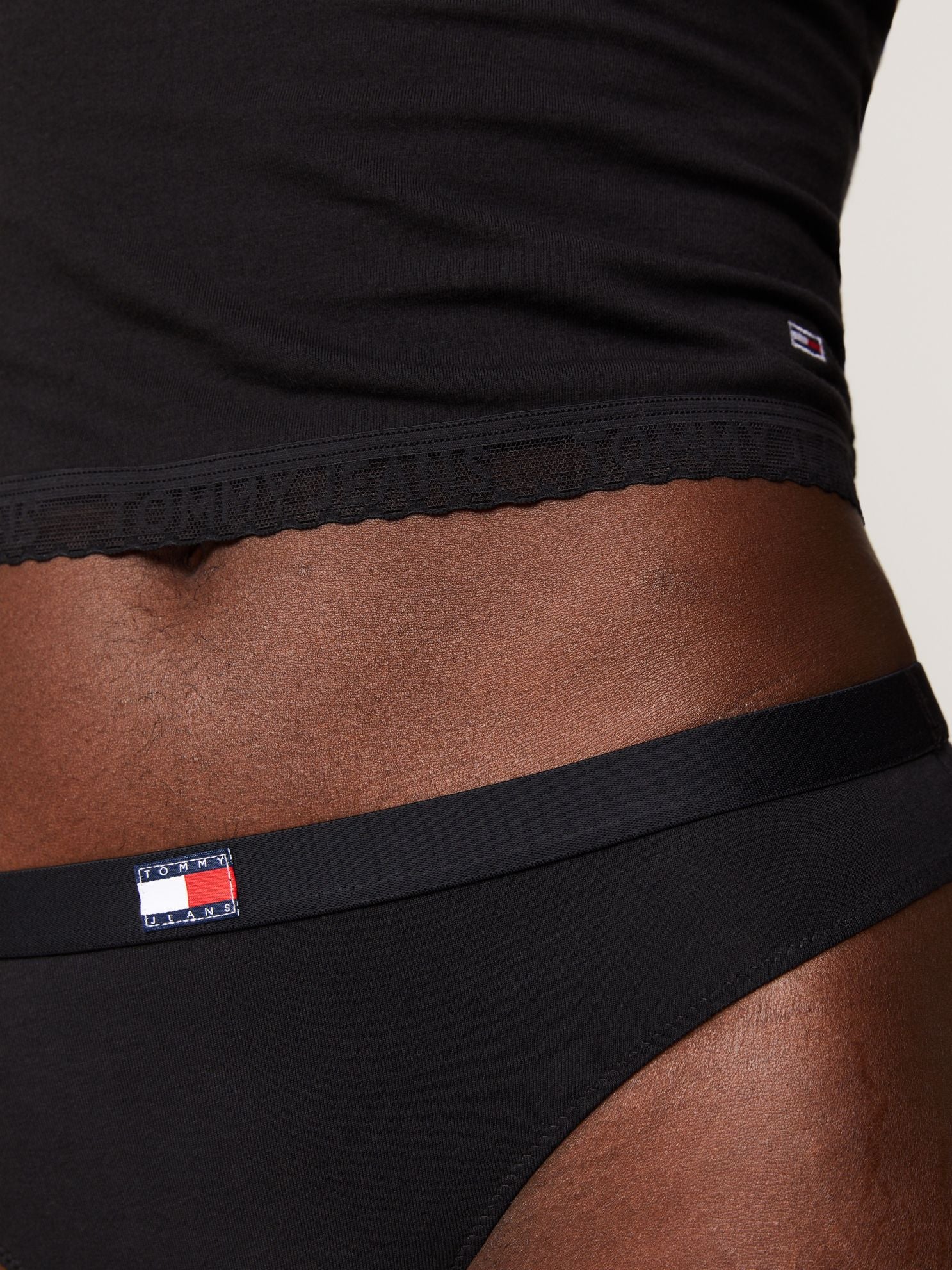 Tommy Hilfiger Tommy Jeans Flag Logo Thong 3-Pack