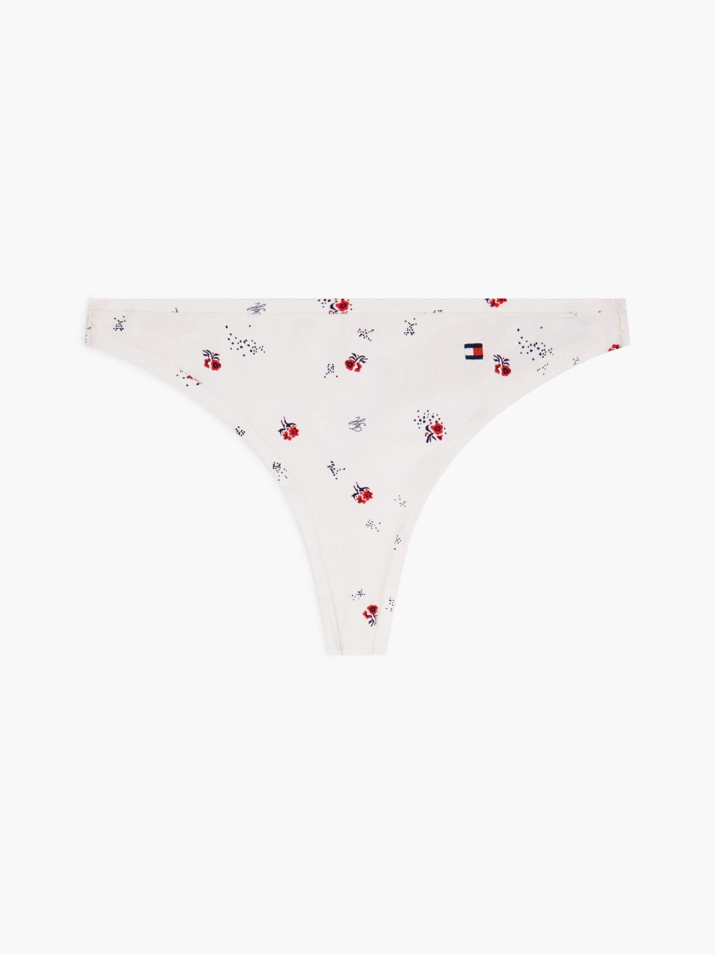 Tommy Hilfiger Floral-Printed Jersey Thong