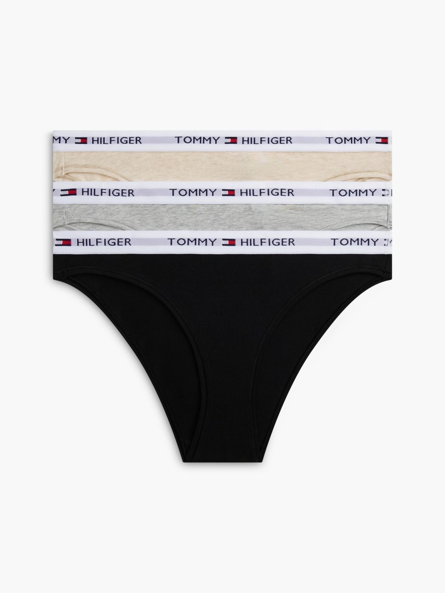 Tommy Hilfiger Tommy Logo Bikini Brief 3-Pack