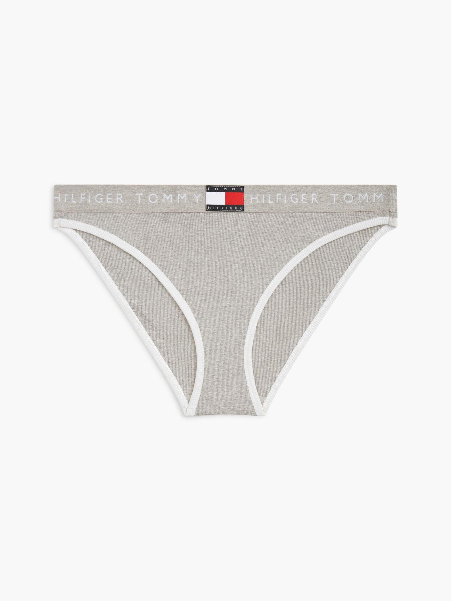 Tommy Hilfiger Ribbed Stretch-Cotton Bikini Brief