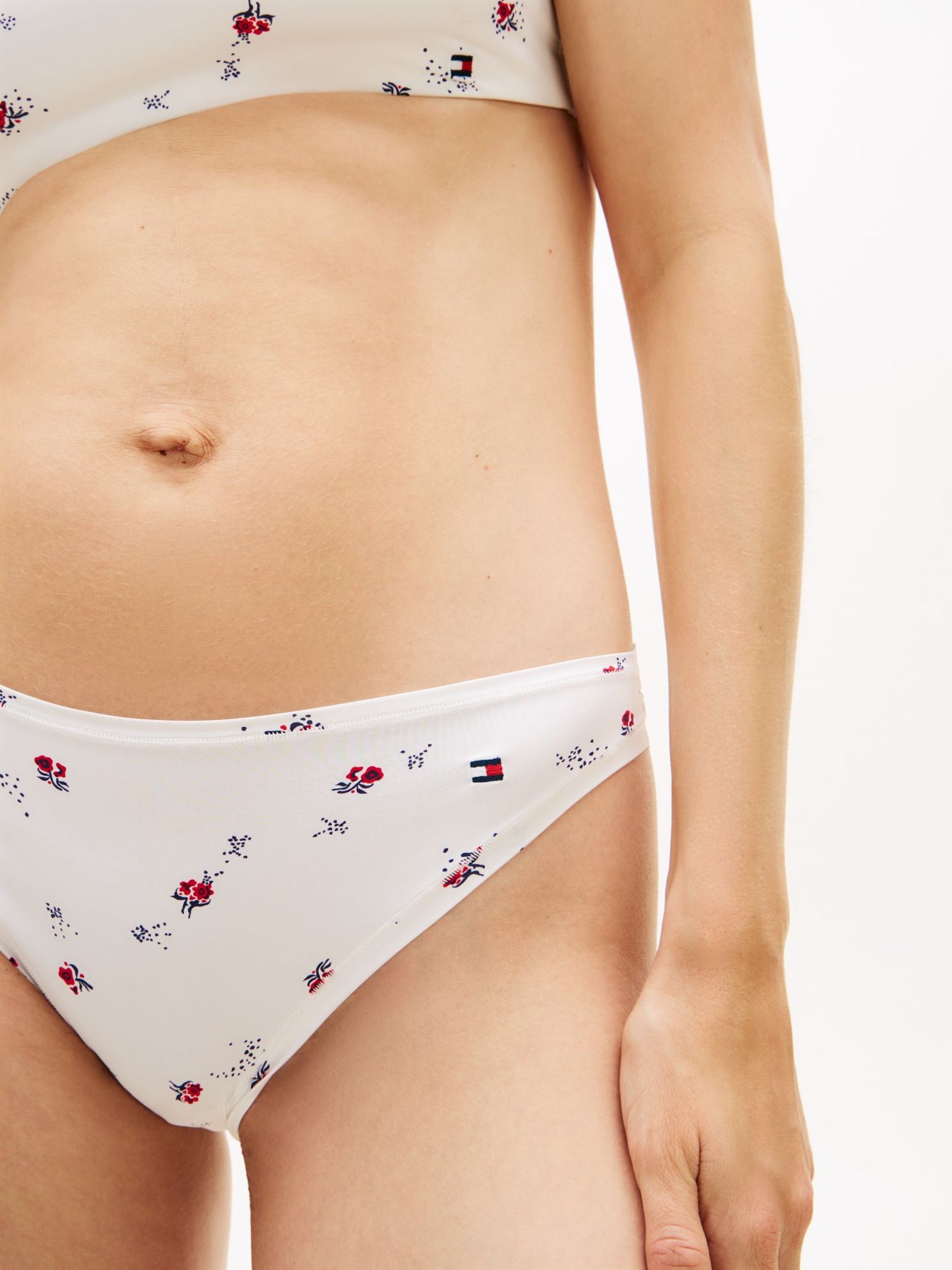 Tommy Hilfiger Floral-Printed Jersey Bikini Brief