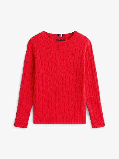 Tommy Hilfiger Kids' Cable Knit Sweater