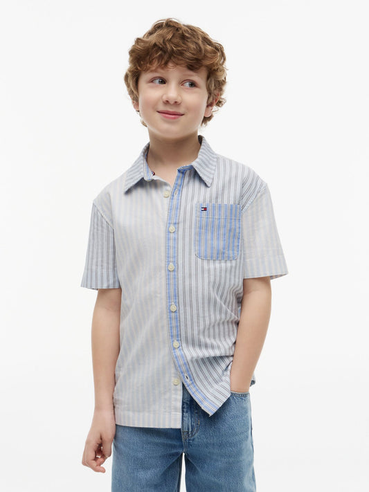 Tommy Hilfiger Kids' Mixed Stripe Shirt