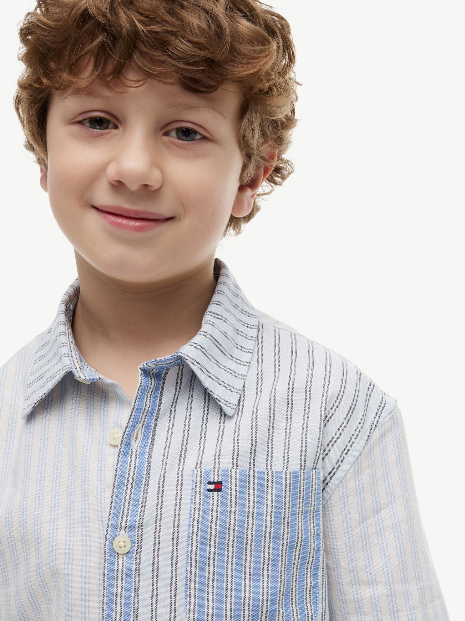 Tommy Hilfiger Kids' Mixed Stripe Shirt