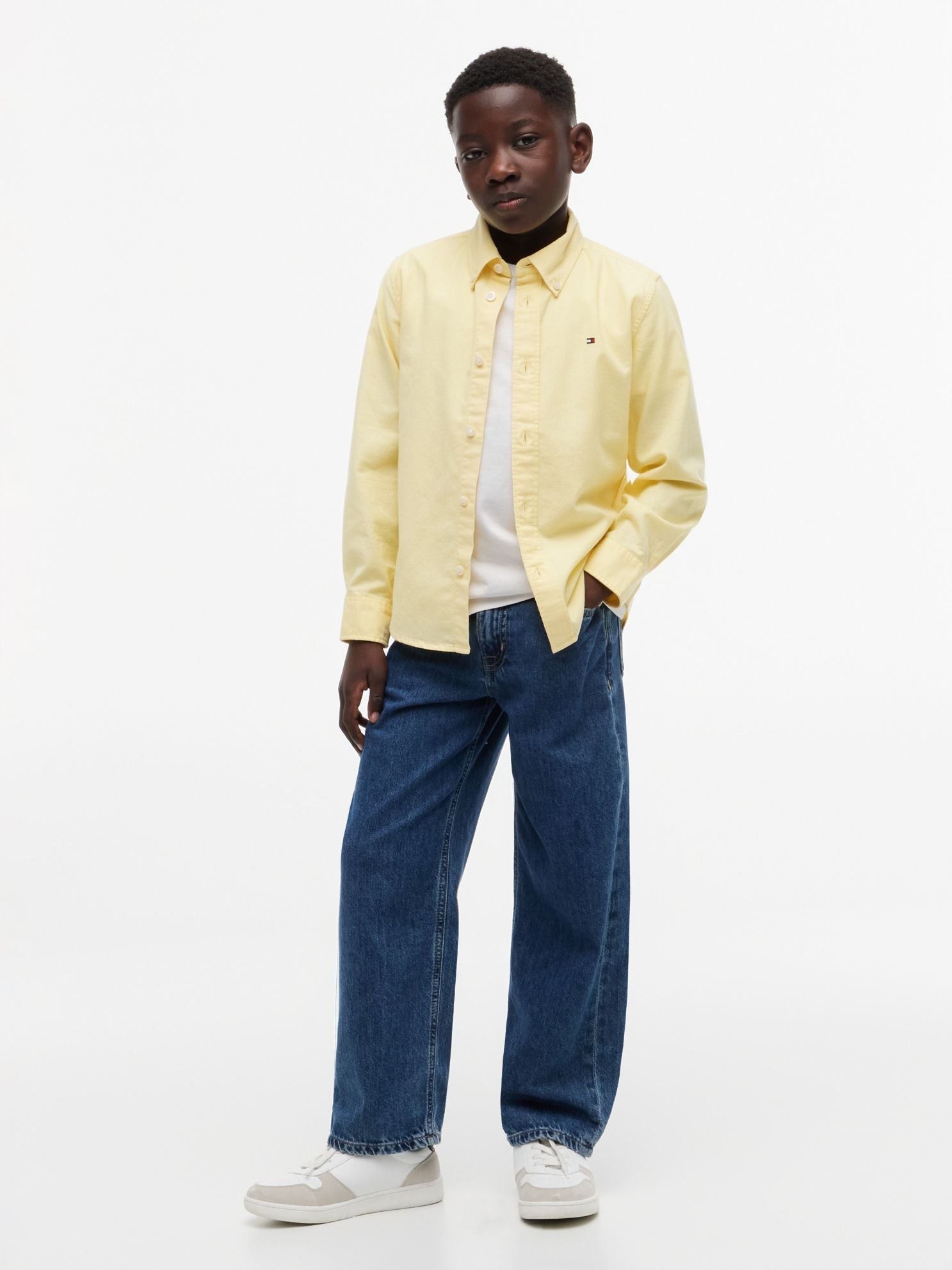 Tommy Hilfiger Kids' Stretch Oxford Shirt