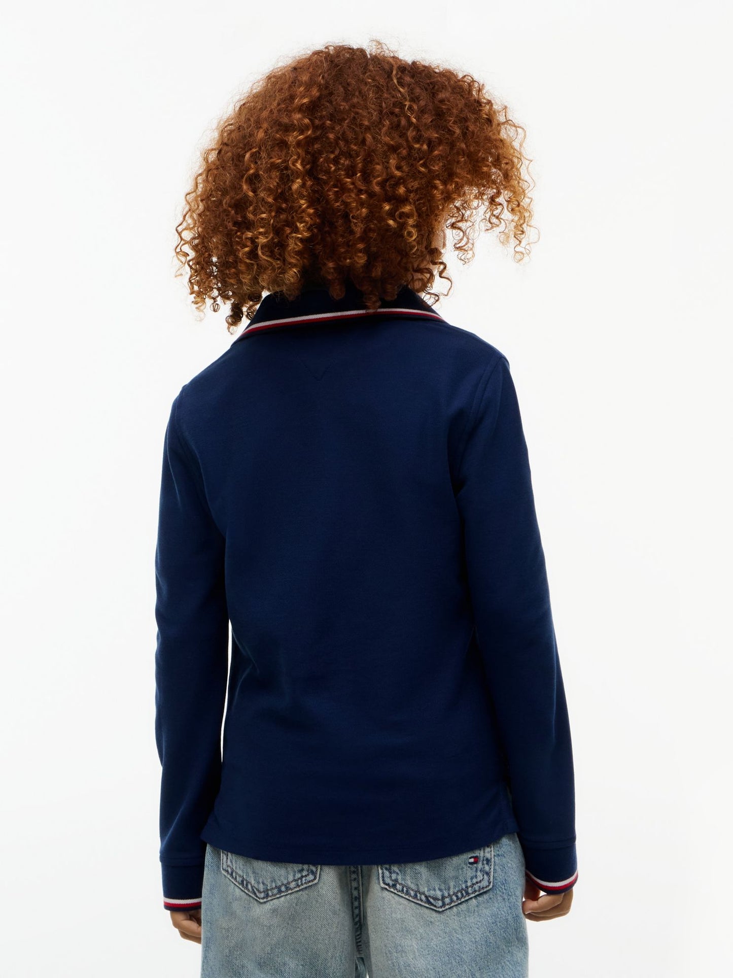 Tommy Hilfiger Kids' Long-Sleeve Tommy Wicking Polo